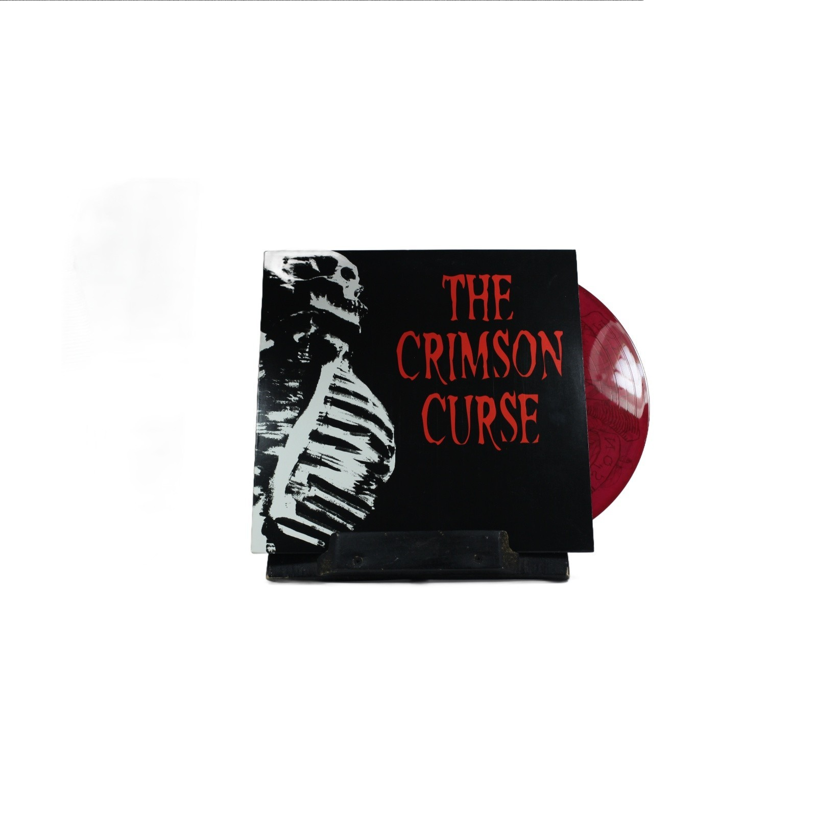 The Crimson Curse - Both Feet in the Grave 12” LP Red Vinyl - Three.One.G Record