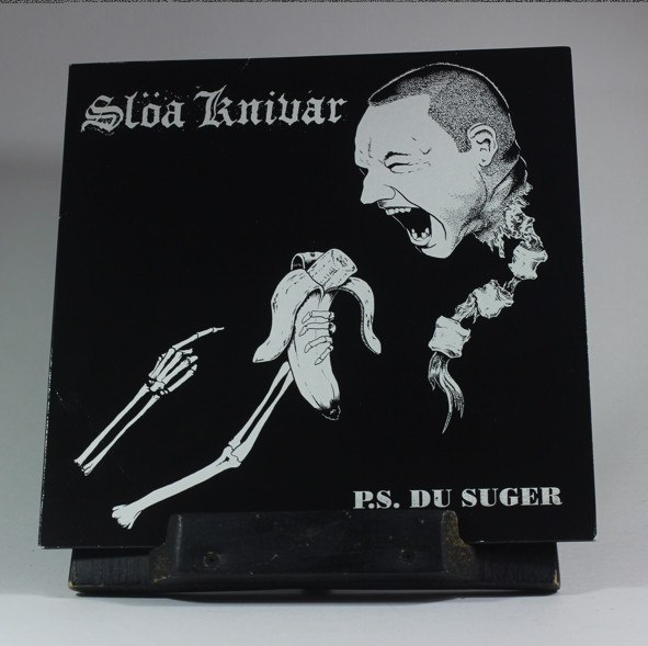 Sloa Knivar – P.S. Du Suger 12" LP Vinyl Punks Only Records 2013