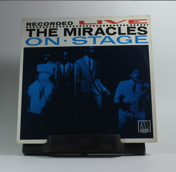 The Miracles – Recorded Live On Stage 12" LP Vinyl Motown Records 1963